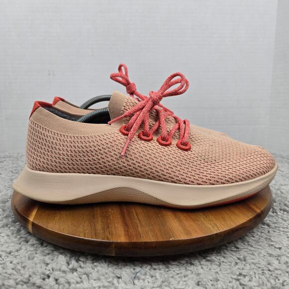 Allbirds Mens 11 Tree Dasher Peach Coral Athletic Active Gym Daily Running Shoe - Picture 3 of 12